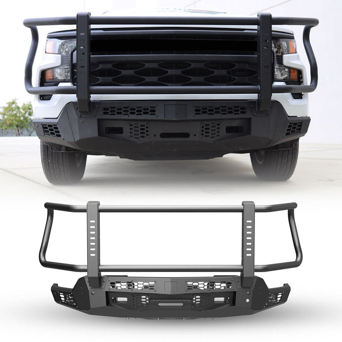 WOLFSTORM Front Bumper for 2022-2025 chevrolet silverado 1500