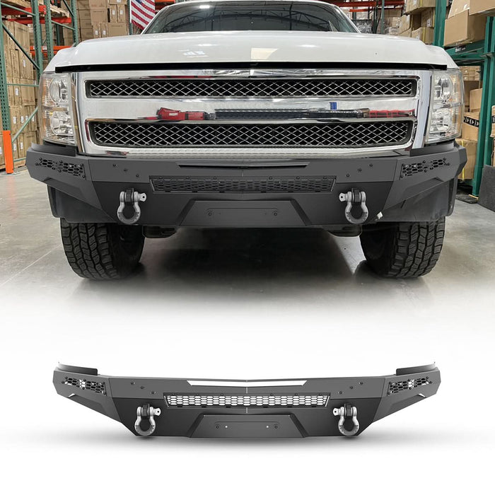 WOLFSTORM Front Bumper for 2007-2013 Chevy Silverado 1500 Multiple combinations are available for selection