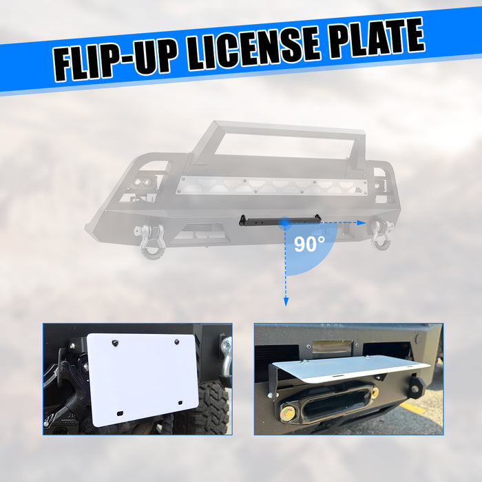 WOLFSTORM Front Bumper for 2022-2024 Nissan Frontier