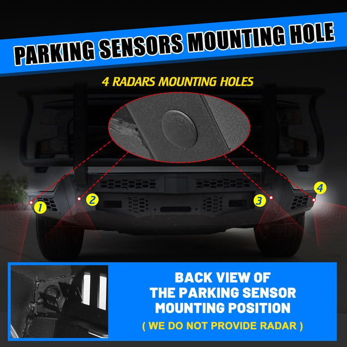 WOLFSTORM Front Bumper for 2022-2025 chevrolet silverado 1500