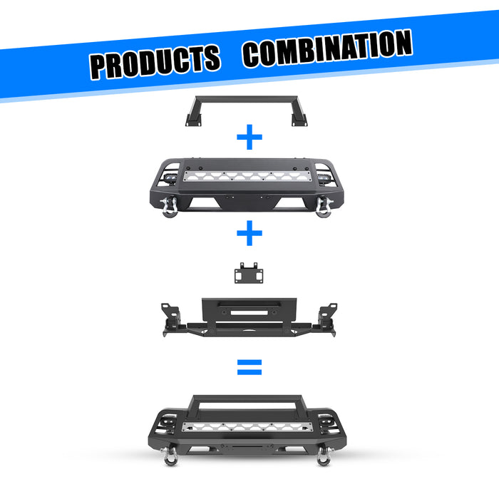 WOLFSTORM Front Bumper for 2022-2024 Nissan Frontier