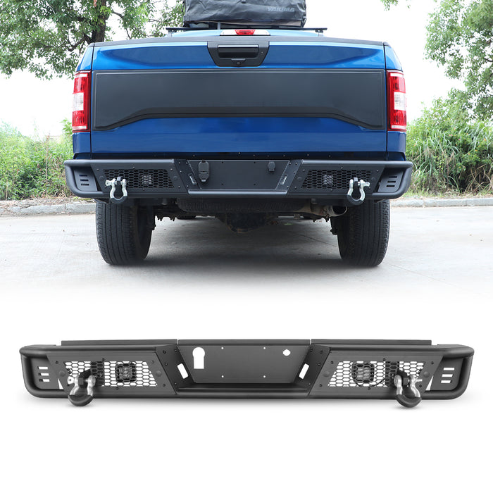 WOLFSTORM Rear Bumper for 2015-2020 Ford F-150