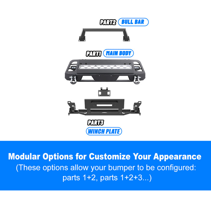 WOLFSTORM Front Bumper for 2022-2024 Nissan Frontier