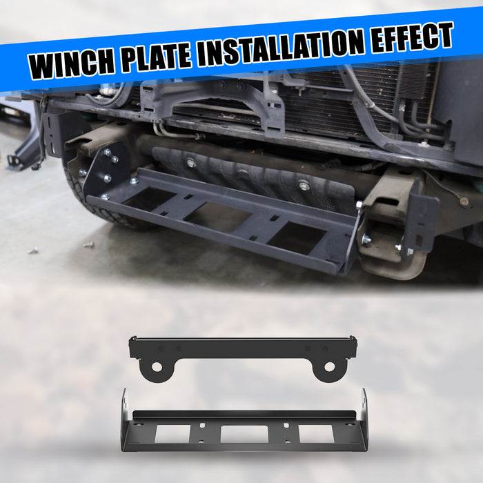 WOLFSTORM Front Bumper for 2007-2013 Chevy Silverado 1500 Multiple combinations are available for selection