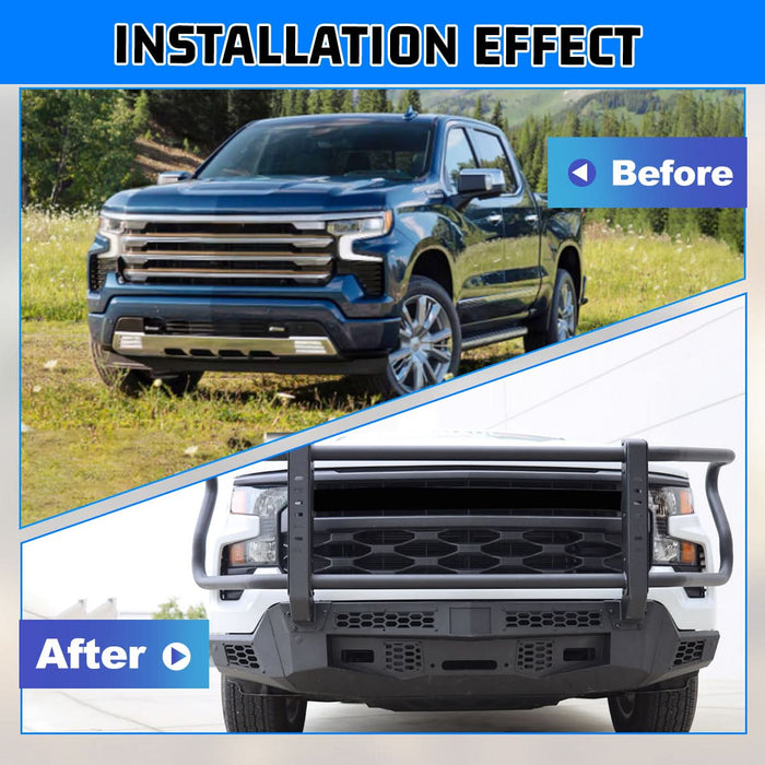 WOLFSTORM Front Bumper for 2022-2025 chevrolet silverado 1500