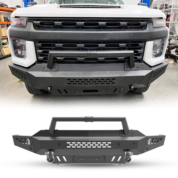 WOLFSTORM Front Bumper for 2020-2023 Chevy Silverado 2500/3500/2500 HD/3500 HD