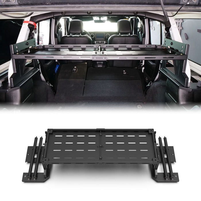 WOLFSTORM Cargo Rack Basket for 2018-2025 Jeep Wrangler JL 4-Door