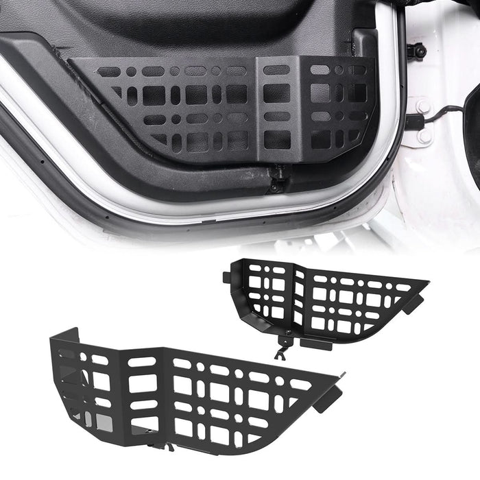 WOLFSTORM Rear Door Pocket Molle Panel for 2018-2024 Jeep Wrangler JL 4-Door & 2020-2025 Jeep Gladiator JT 4-Door