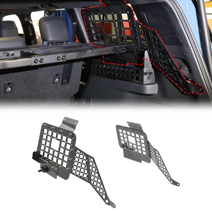 Wolfstorm Storage Pockets & Rear Window Flank Panel Compatible with 2024-2025 TOYOTA LAND CRUISER