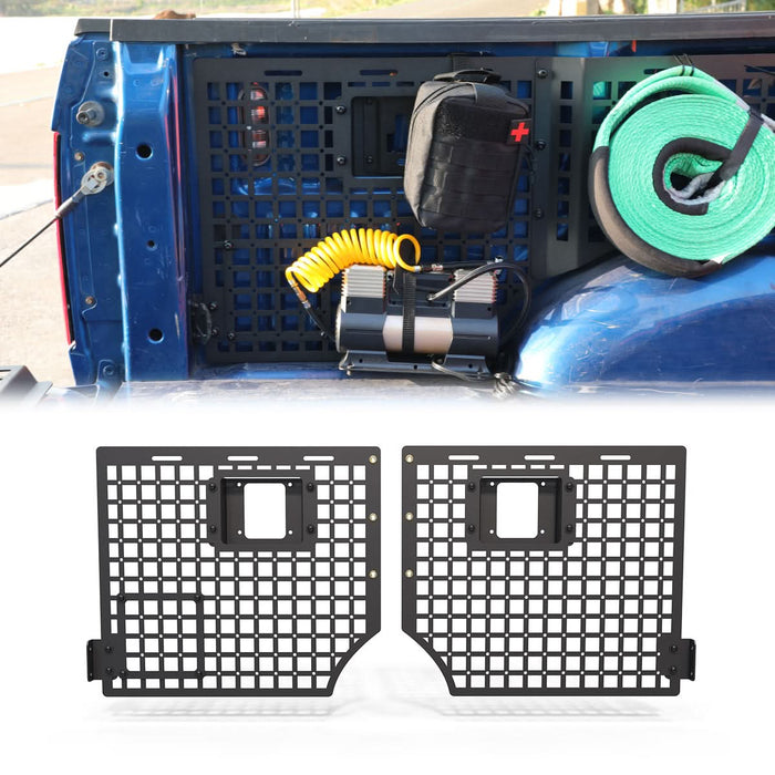 WOLFSTORM Tailgate Molle Panel for 2015-2025 Ford F-150 5.5 Short Bed