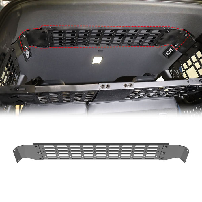 Wolfstorm Overhead Molle Panel Interior Ceiling Storage Rack for 2024-2025 TOYOTA LAND CRUISER