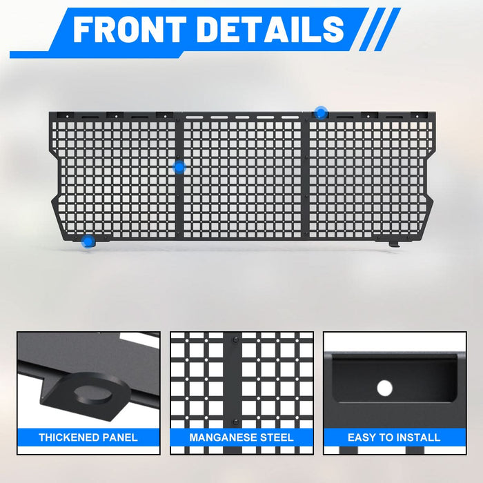 WOLFSTORM Tailgate Molle Panel for 2015-2025 Ford F-150 5.5 Short Bed
