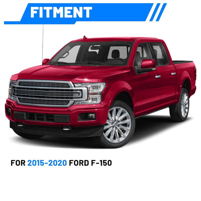 WOLFSTORM Tailgate Molle Panel for 2015-2025 Ford F-150 5.5 Short Bed