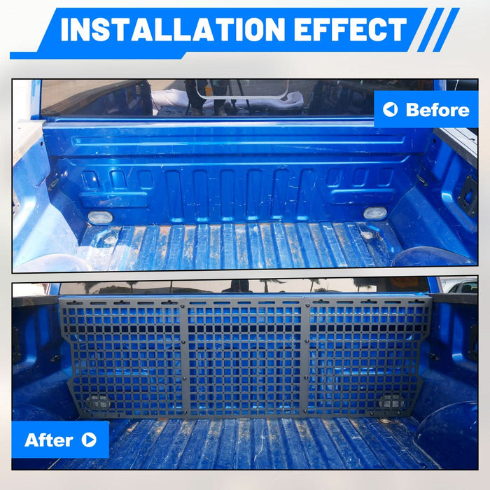 WOLFSTORM Tailgate Molle Panel for 2015-2025 Ford F-150 5.5 Short Bed