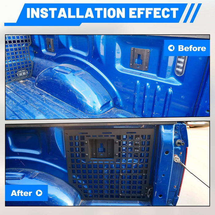 WOLFSTORM Tailgate Molle Panel for 2015-2025 Ford F-150 5.5 Short Bed