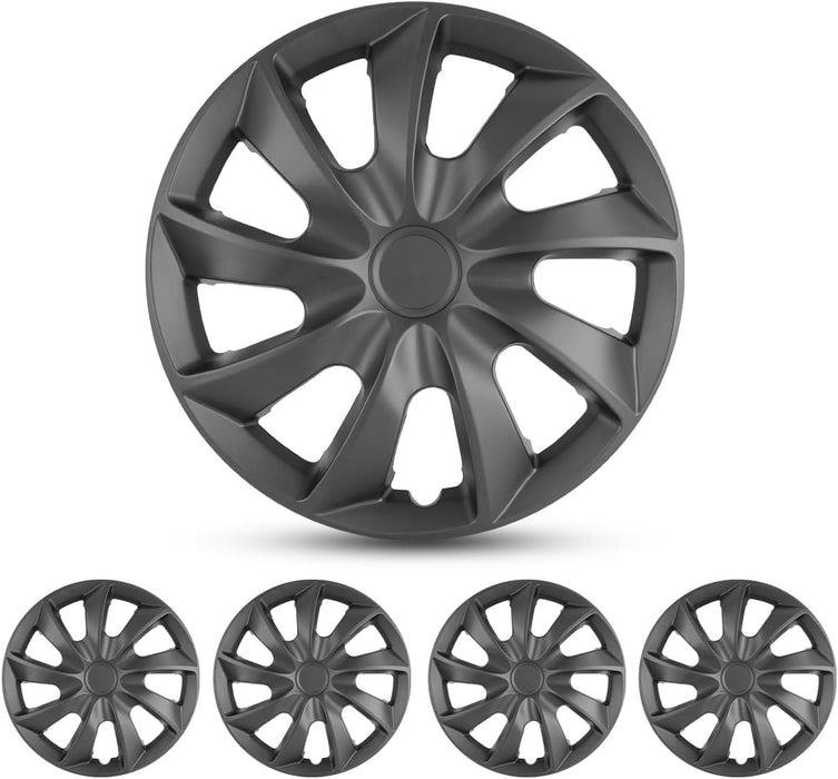 WOLFSTORM 4-Pack 15 Inch Wheel Rim Cover Hubcaps - WOLFSTORM