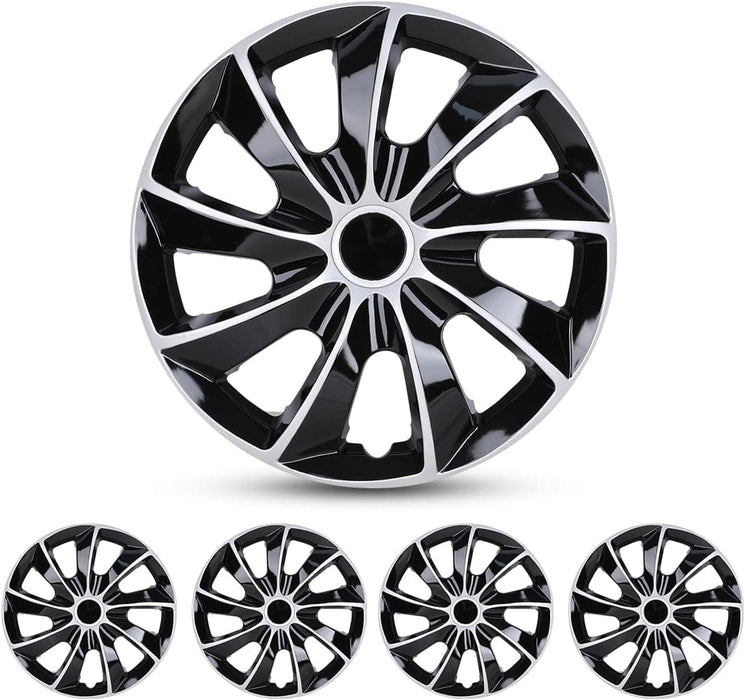 WOLFSTORM 4-Pack 15 Inch Wheel Rim Cover Hubcaps - WOLFSTORM