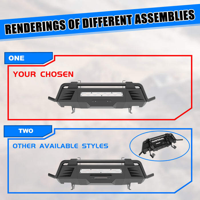 WOLFSTORM Front Bumper for 2022-2024 Nissan Frontier