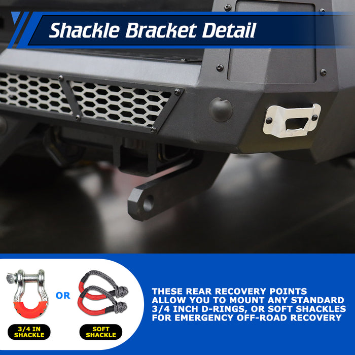 WOLFSTORM Rear Bumper for 2024-2025 TOYOTA TACOMA