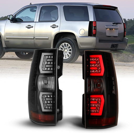 WOLFSTORM LED Sequential Tail Light for 2007-2014 Chevy Tahoe Suburban - WOLFSTORM