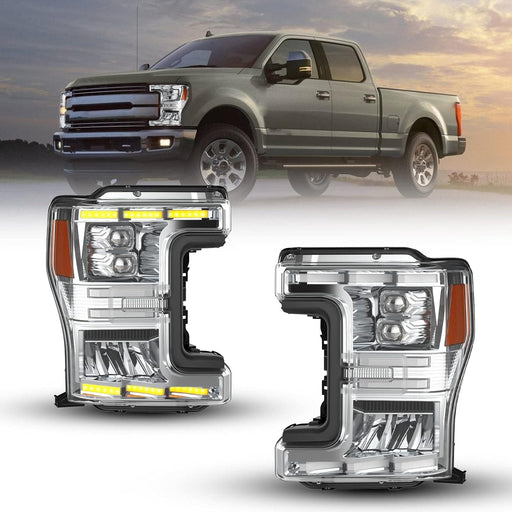 WOLFSTORM Headlight Assembly for 2017-2019 Ford F-250/F-350/F-450/F-550 Super Duty - WOLFSTORM
