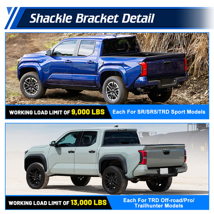 WOLFSTORM Rear Bumper for 2024-2025 TOYOTA TACOMA