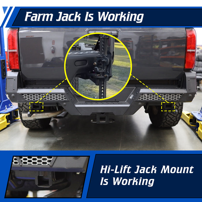 WOLFSTORM Rear Bumper for 2024-2025 TOYOTA TACOMA