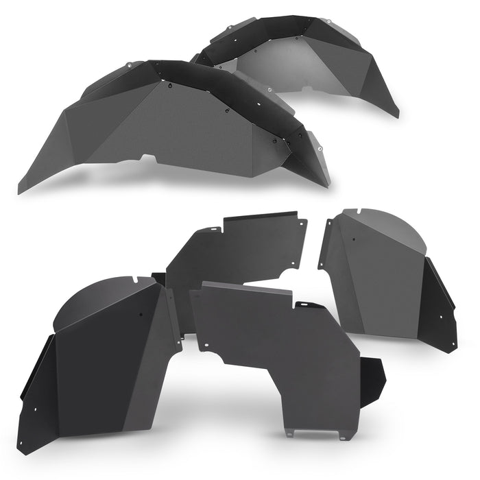WOLFSTORM Revestimiento de guardabarros para Jeep Wrangler JL/JLU 2018-2024
