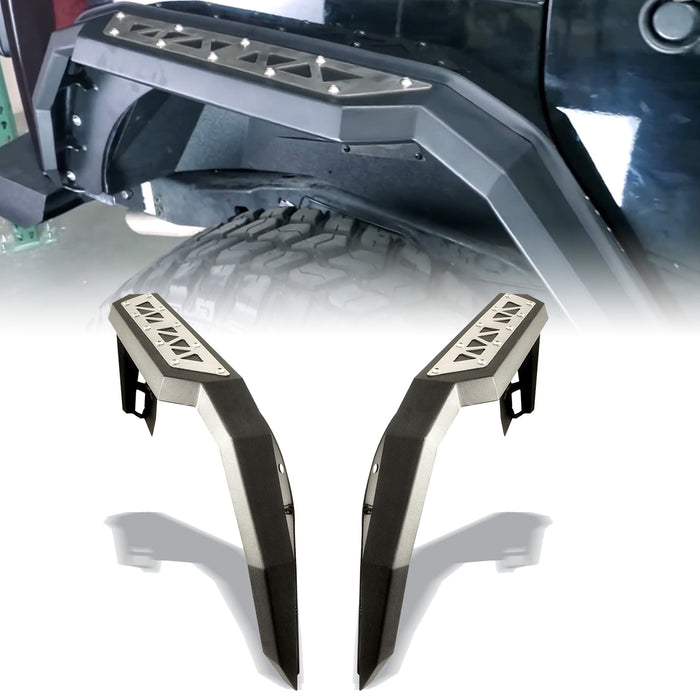 WOLFSTORM Fenders Flares for Jeep Wrangler JK 4 Doors/2 Doors