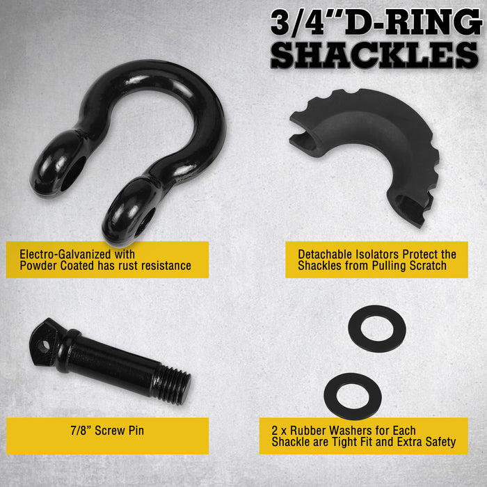 WOLFSTORM Emergency Off Road Towing Rescue Kit