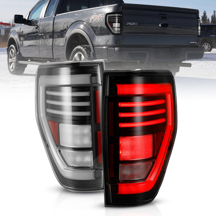WOLFSTORM LED Sequential Taillights Assembly for 2009-2014 Ford F-150