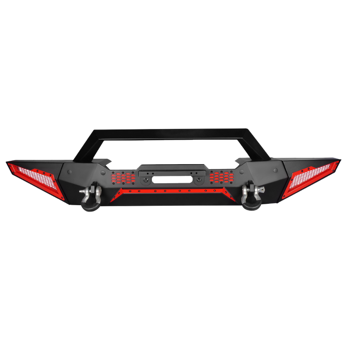 WOLFSTORM Front Bumper for Jeep Wrangler JK/JKU, Wrangler JL/JLU, and Gladiator JT - WOLFSTORM