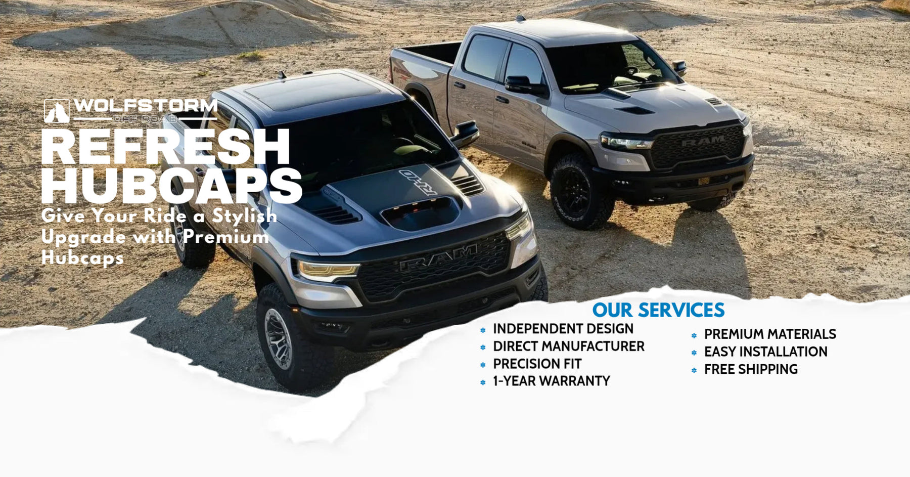 🛒Wolfstorm’s Recommended Hubcaps — Simple Installation🔧, Premium Style🛞, Everyday Protection🛻