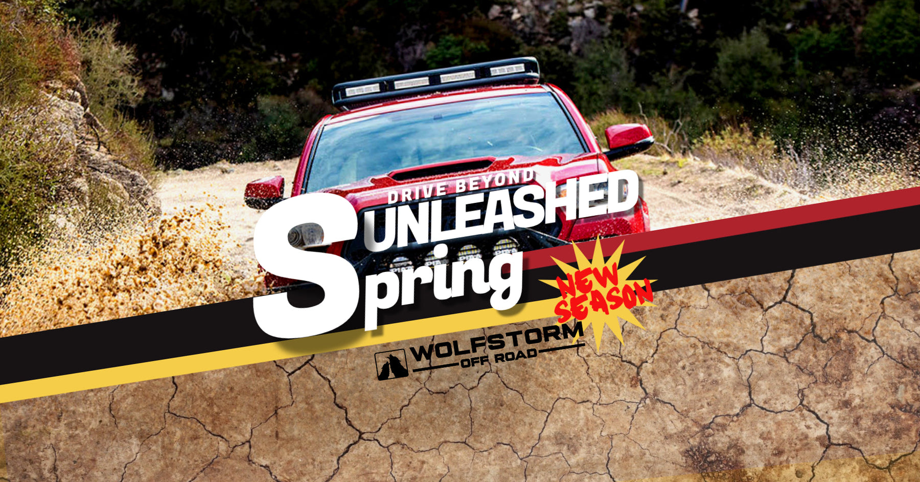 🌱Spring Renewal: New Season. New Terrain. New Wolfstorm🛻.  🍻 Give Your Truck a Fresh Look 👕with Wolfstorm