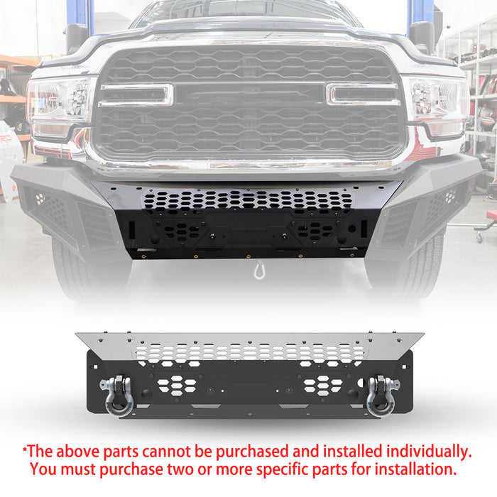 WOLFSTORM Modular Front Bumper for 2019-2024 Dodge RAM 2500/3500