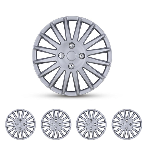 WOLFSTORM 16" Universal Hubcaps Wheel Cover- Style #5019 - WOLFSTORM