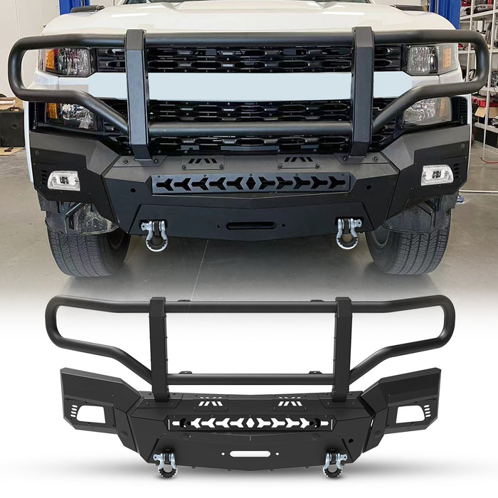 WOLFSTORM Front Bumper for 2019-2021 Chevy Silverado 1500 & 2022 Chevrolet Silverado 1500 LTD ModelPickup Truck