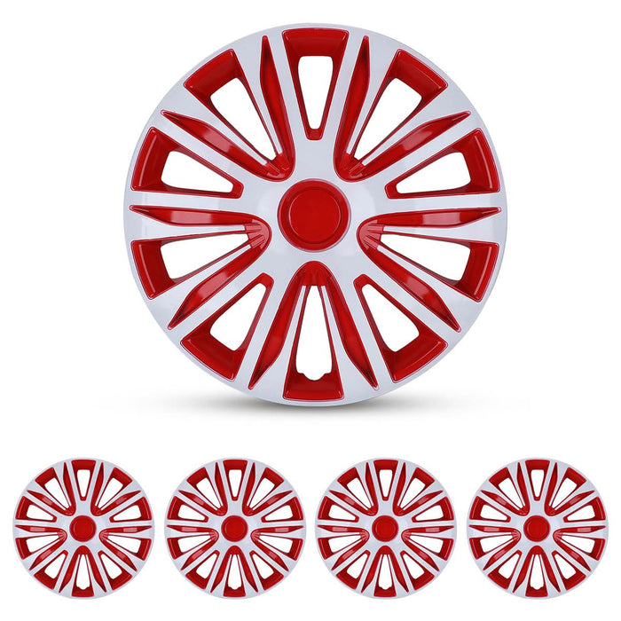 WOLFSTORM 16 inch Universal Hubcaps Wheel Cover for Chevy Dodge Ford Honda KIA Nissan Toyota