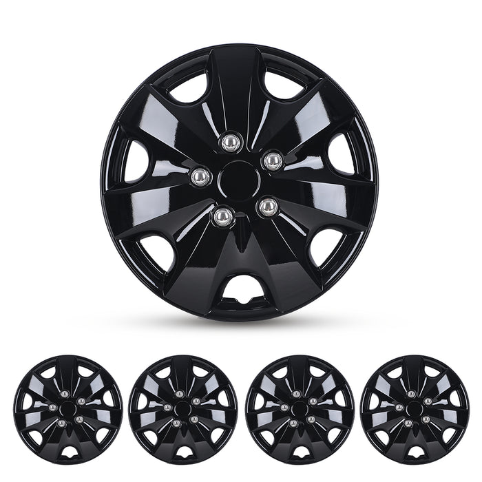WOLFSTORM 4-Pack 14 Inch Universal Wheel Rim Cover Hubcaps