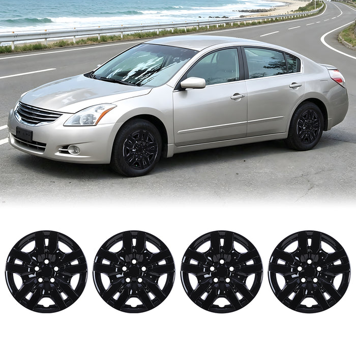WOLFSTORM 4-Pack 16 Inch Wheel Rim Cover Hubcaps for 2007-2012 Nissan Altima & 2008-2009 Nissan Altima Coupe