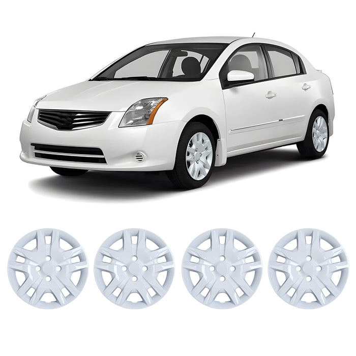 WOLFSTORM 16 Inch Hubcaps wheel cover Fit for 2007-2012 NISSAN SENTRA
