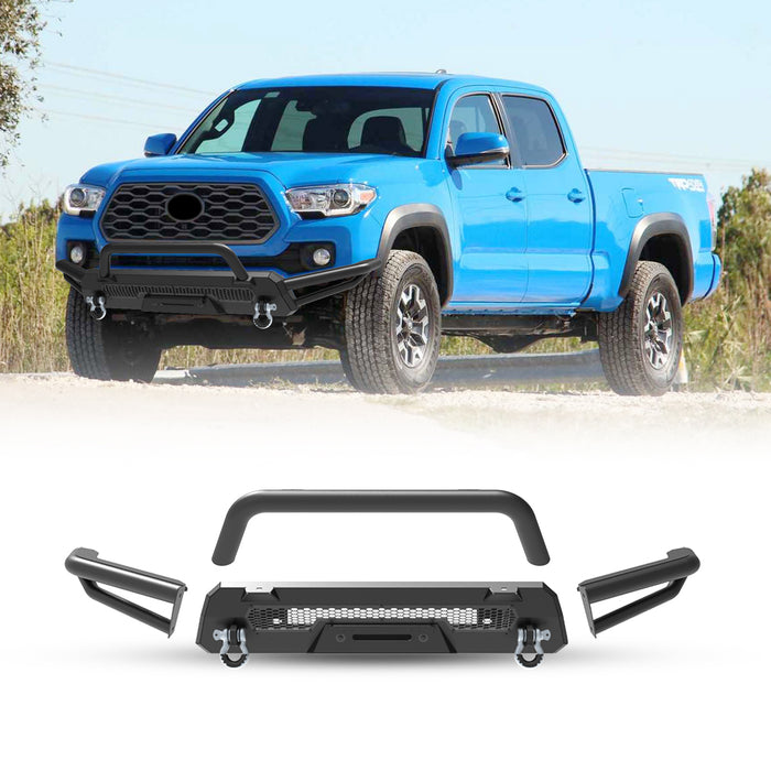 WOLFSTORM Pare-chocs avant compatible avec Toyota Tacoma 2016-2023