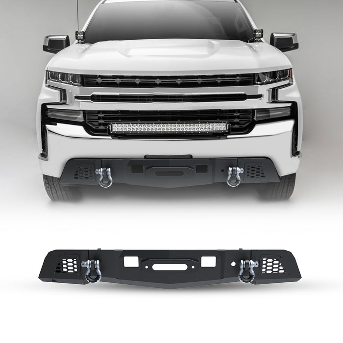 Pare-chocs avant WOLFSTORM pour Chevrolet Silverado 1500 2019-2021