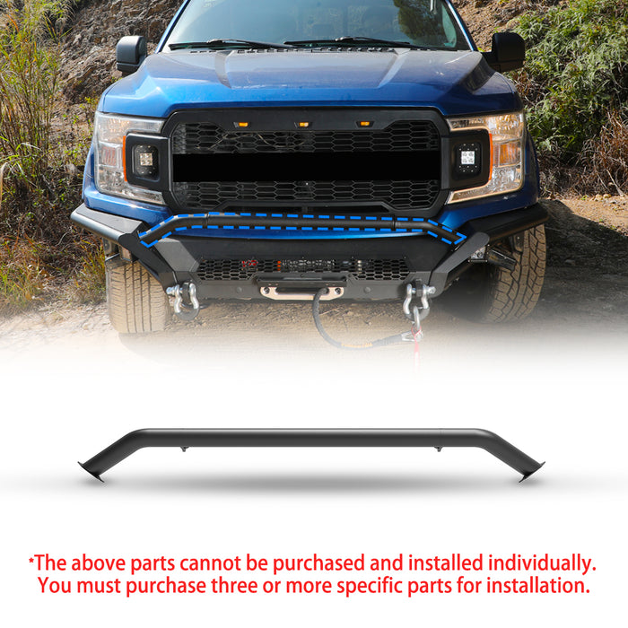 WOLFSTORM Front Bumper For Ford 2018 2019 2020 F-150 Pickup Trucks (Excluding Raptor)