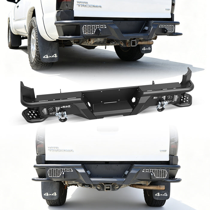WOLFSTORM Rear Bumper for 2005-2015 Toyota Tacoma