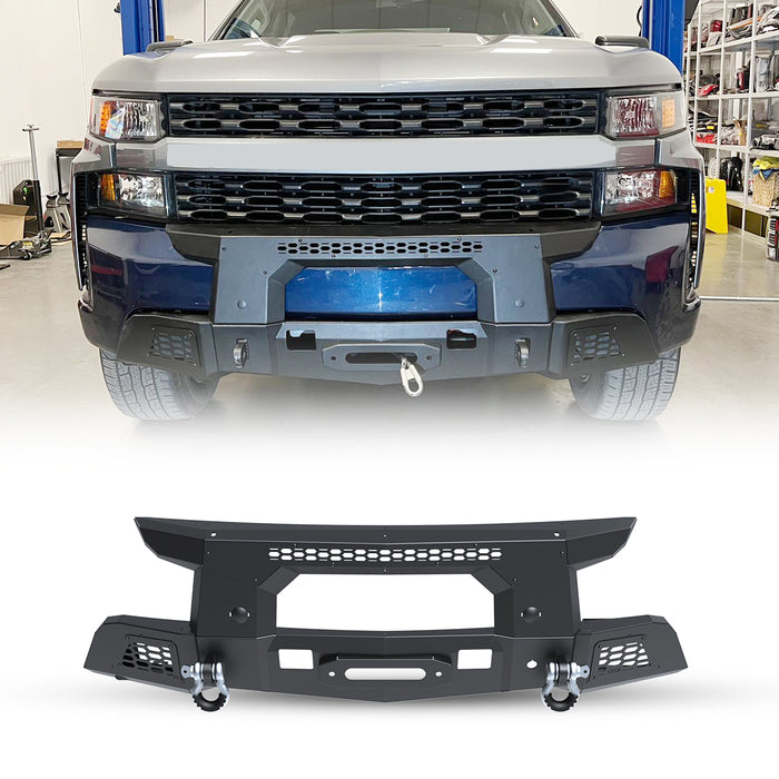 Pare-chocs avant WOLFSTORM pour Chevrolet Silverado 1500 2019-2021