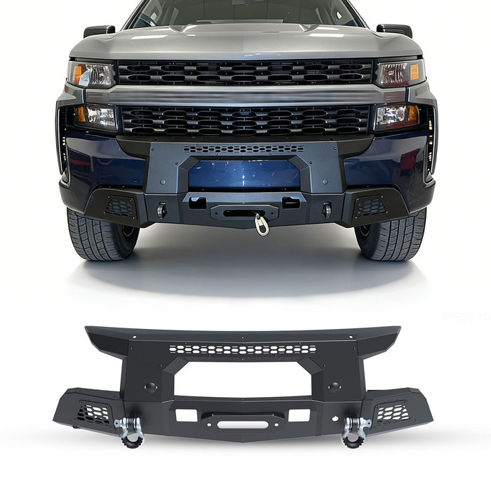 Pare-chocs avant WOLFSTORM pour Chevrolet Silverado 1500 2019-2021