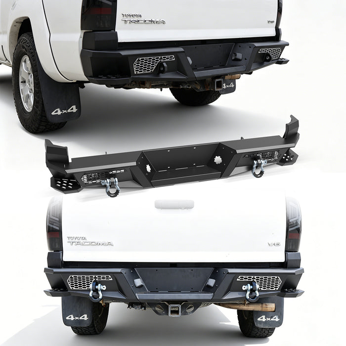 WOLFSTORM Rear Bumper for 2005-2015 Toyota Tacoma