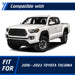 WOLFSTORM Rear Bumper Compatible with 2016-2023 Toyota Tacoma - WOLFSTORM