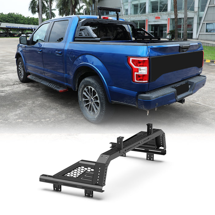 WOLFSTORM Roll Bar Universal Fit for Full-size Pickup Trucks, Modular, Adjustable Overland Bed Rack